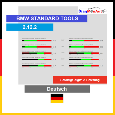 BMW STANDARD TOOLS (INPA 5.0.6) 2.12.2 auf DEUTSCH