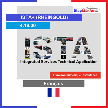 BMW ISTA+ (RHEINGOLD) 4.18.30 en FRANÇAIS