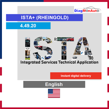 BMW ISTA+ (RHEINGOLD) 4.49.20 in ENGLISH