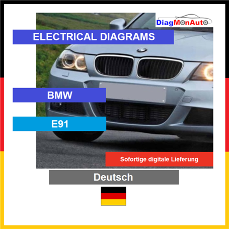 Elektriska scheman BMW E91 Deutsch