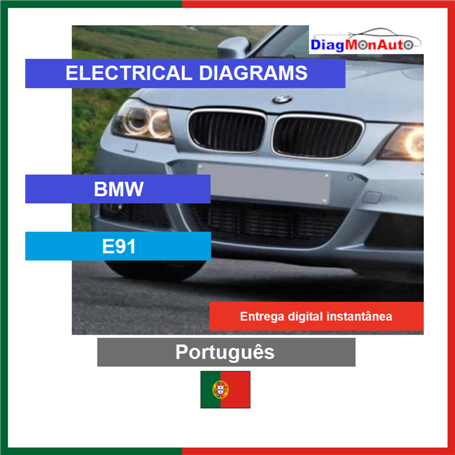 Elektriska scheman BMW E91 Português