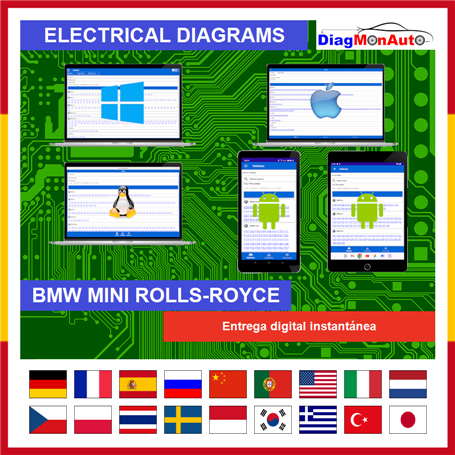 Esquemas eléctricos BMW MINI ROLLS-ROYCE - Acceso completo