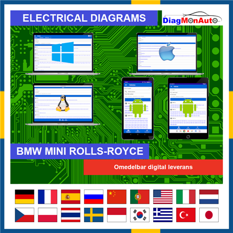 Elektriska scheman BMW MINI ROLLS-ROYCE - Fullständig åtkomst