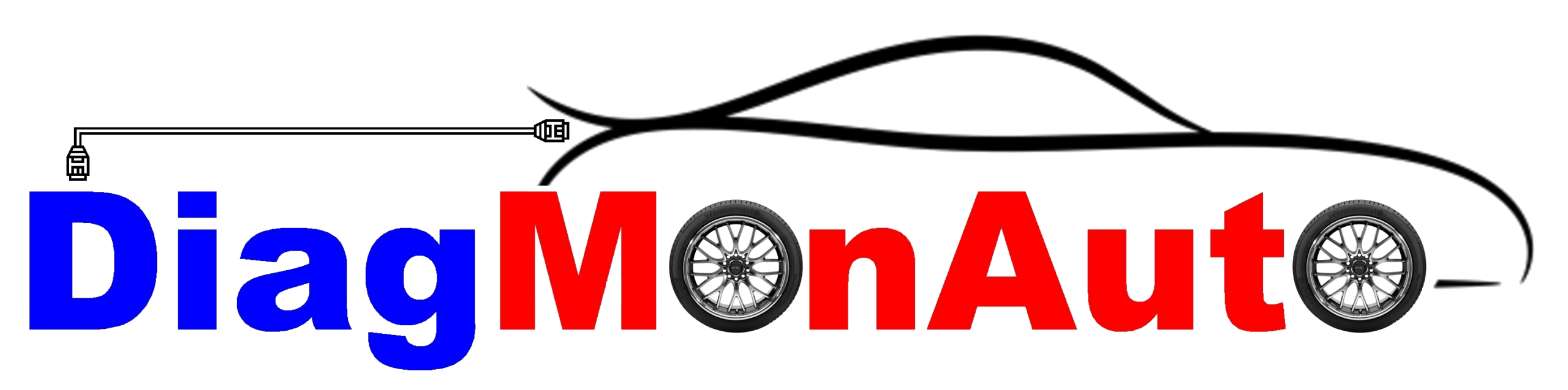 DiagMonAuto - Transparent Logo