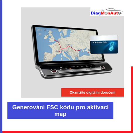 Generování aktivačního FSC kódu pro karty Premium, Route, Motion, Move, EVO, ID4 a Next