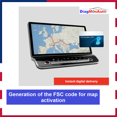 Generation of the FSC activation code for Premium, Route, Motion, Move, EVO, ID4 and Next cards