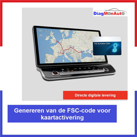 Genereren van FSC-activatiecode voor Premium-, Route-, Motion-, Move-, EVO-, ID4- en Next-kaarten