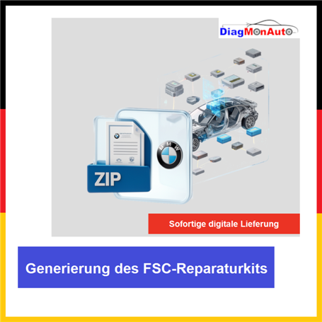 Erstellung des FSC-Reparaturkits für BMW, MINI und Rolls-Royce