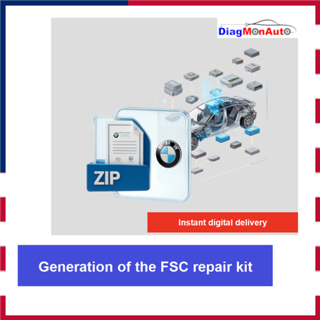 Generation of the FSC repair kit for BMW, MINI and Rolls-Royce