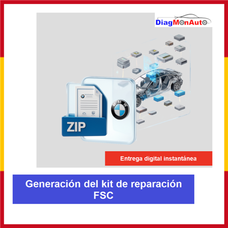Generación del kit de reparación FSC para BMW, MINI y Rolls-Royce