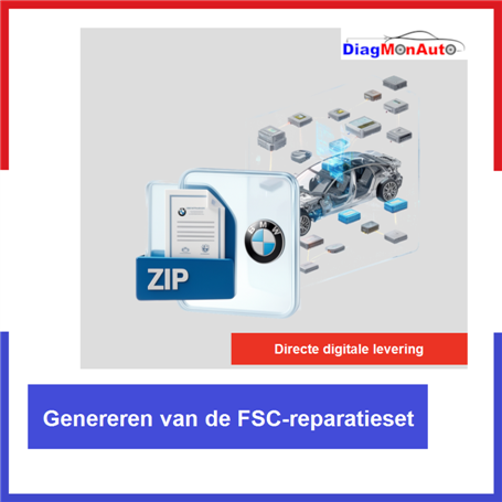 Genereren van FSC-reparatieset voor BMW, MINI en Rolls-Royce