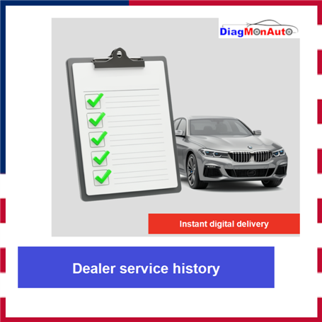 Dealer service history for BMW, MINI and Rolls-Royce