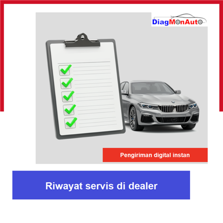 Riwayat servis dealer untuk BMW, MINI dan Rolls-Royce