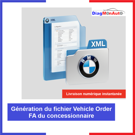 Génération du fichier Vehicle Order FA du concessionnaire pour BMW, MINI et Rolls-Royce