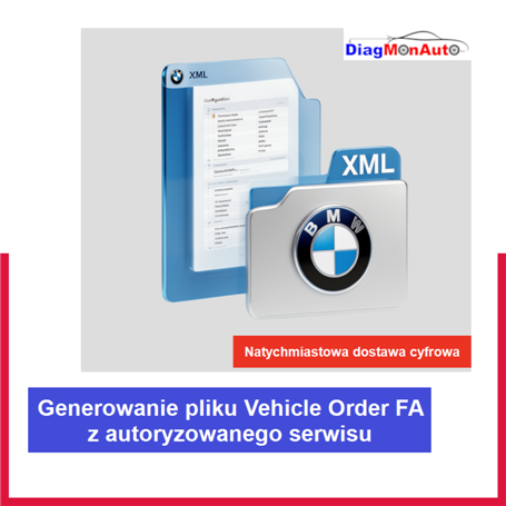 Generowanie pliku Vehicle Order FA dealera dla BMW, MINI i Rolls-Royce