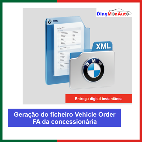Geração do ficheiro Vehicle Order FA do concessionário para BMW, MINI e Rolls-Royce