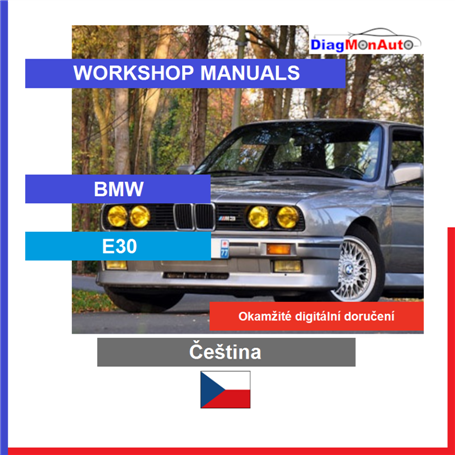 Verkstadshandböcker BMW E30 Čeština