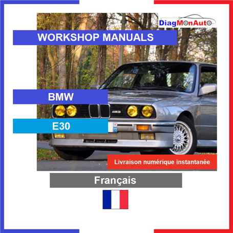 Verkstadshandböcker BMW E30 Français