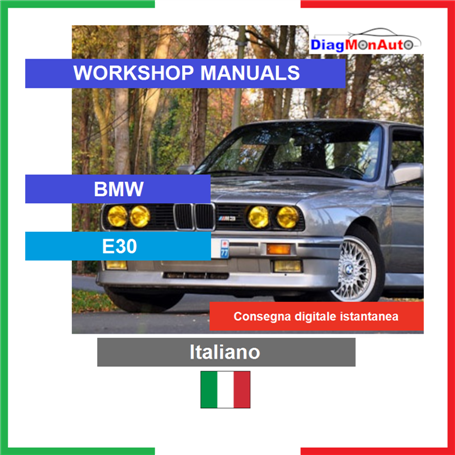 Verkstadshandböcker BMW E30 Italiano