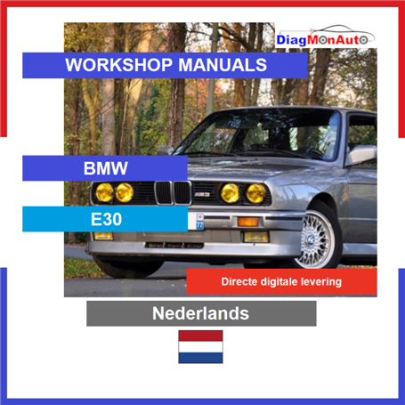 Verkstadshandböcker BMW E30 Nederlands