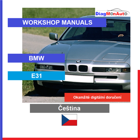 Werkstatthandbücher BMW E31 Čeština