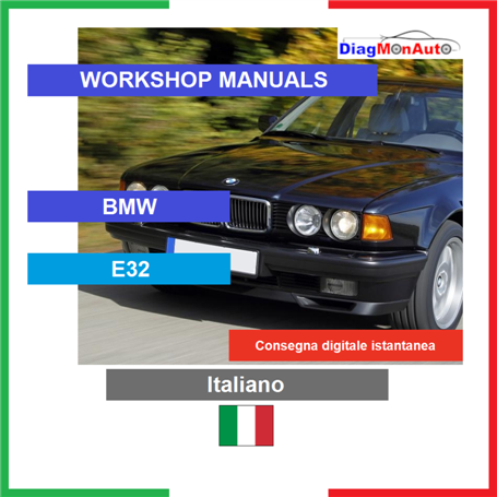 Werkstatthandbücher BMW E32 Italiano
