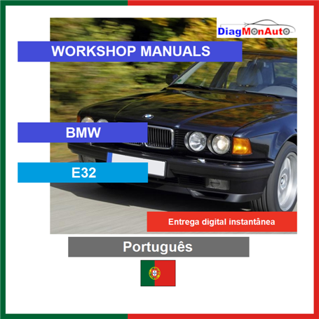Werkstatthandbücher BMW E32 Português