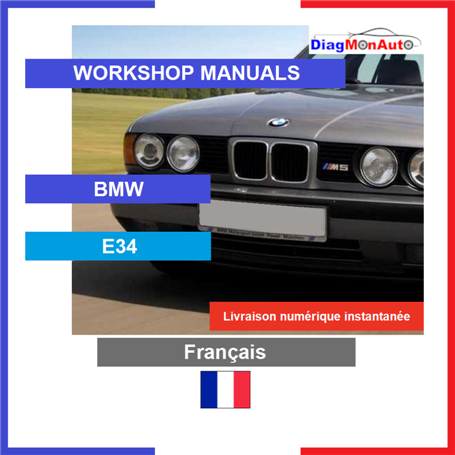 Verkstadshandböcker BMW E34 Français