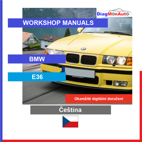 Verkstadshandböcker BMW E36 Čeština