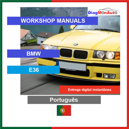 Verkstadshandböcker BMW E36 Português