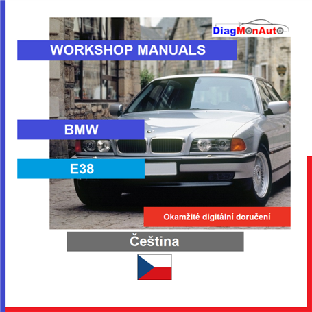 Verkstadshandböcker BMW E38 Čeština