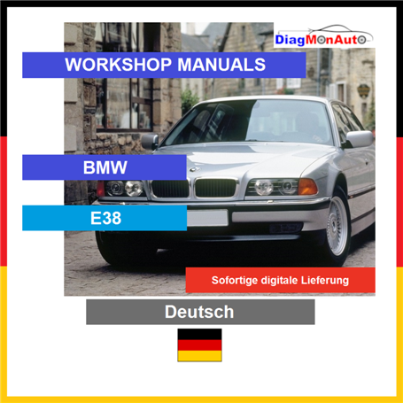 Verkstadshandböcker BMW E38 Deutsch