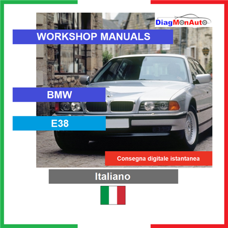 Verkstadshandböcker BMW E38 Italiano
