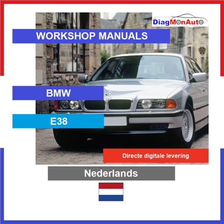 Verkstadshandböcker BMW E38 Nederlands
