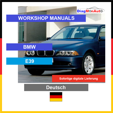 Verkstadshandböcker BMW E39 Deutsch