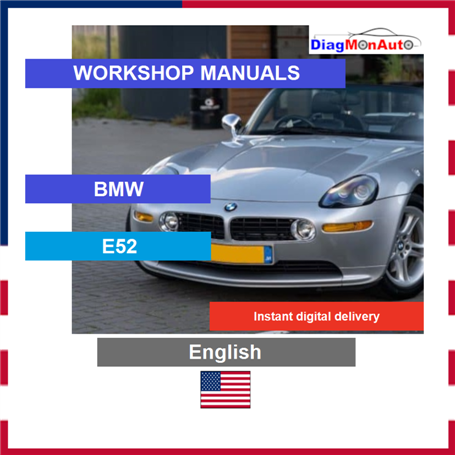 Werkstatthandbücher BMW E52 English