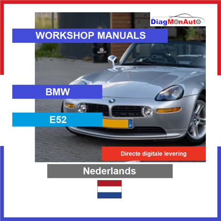 Werkstatthandbücher BMW E52 Nederlands