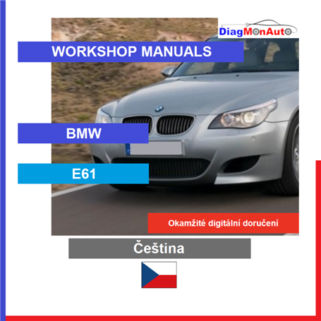 Verkstadshandböcker BMW E61 Čeština