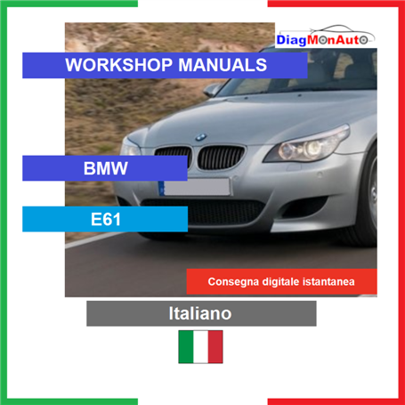 Verkstadshandböcker BMW E61 Italiano