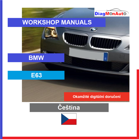 Verkstadshandböcker BMW E63 Čeština