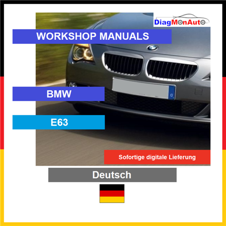 Verkstadshandböcker BMW E63 Deutsch