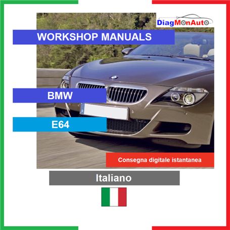 Verkstadshandböcker BMW E64 Italiano