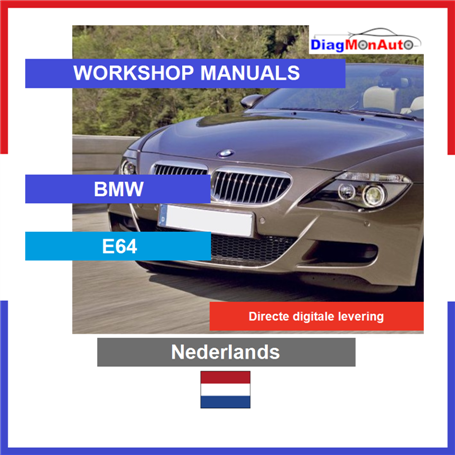 Verkstadshandböcker BMW E64 Nederlands