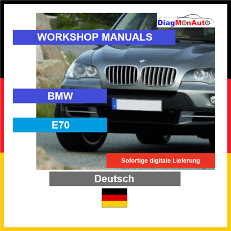 정비 매뉴얼 BMW E70 Deutsch