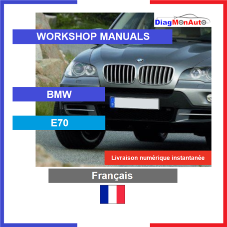 정비 매뉴얼 BMW E70 Français