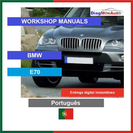 정비 매뉴얼 BMW E70 Português