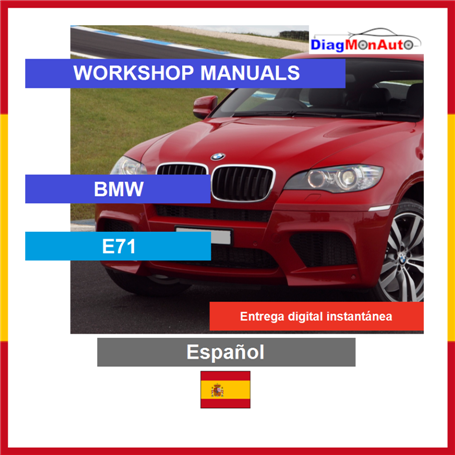 정비 매뉴얼 BMW E71 Español