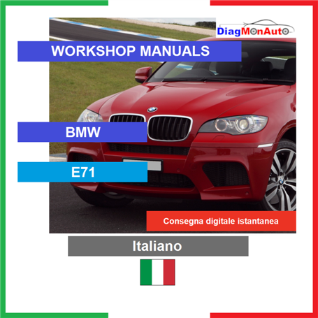 정비 매뉴얼 BMW E71 Italiano