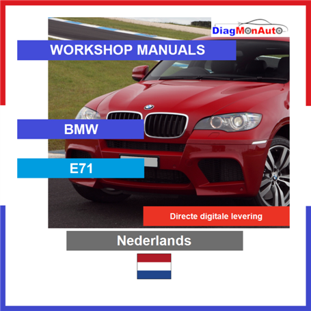 정비 매뉴얼 BMW E71 Nederlands