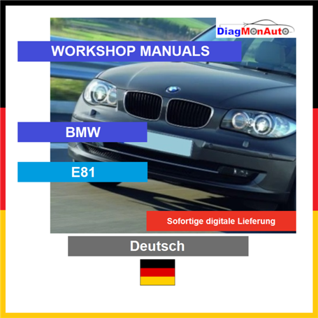 Verkstadshandböcker BMW E81 Deutsch